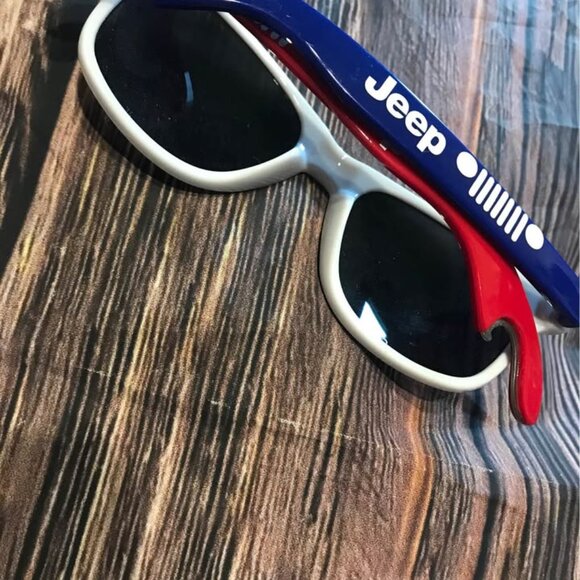 Jeep Sunglasses American Flag Forth of July Red White Blue USA NEW Custom Made - Picture 8 of 14